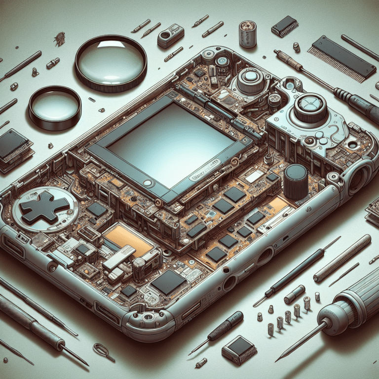 LCD Modding for Handheld Consoles