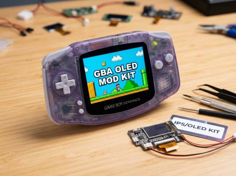 GBA OLED mod kit