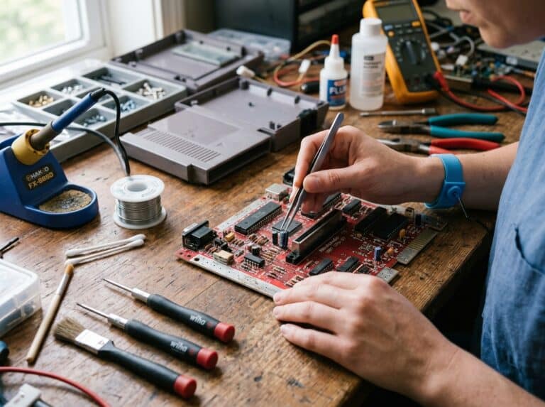 restoring old game consoles