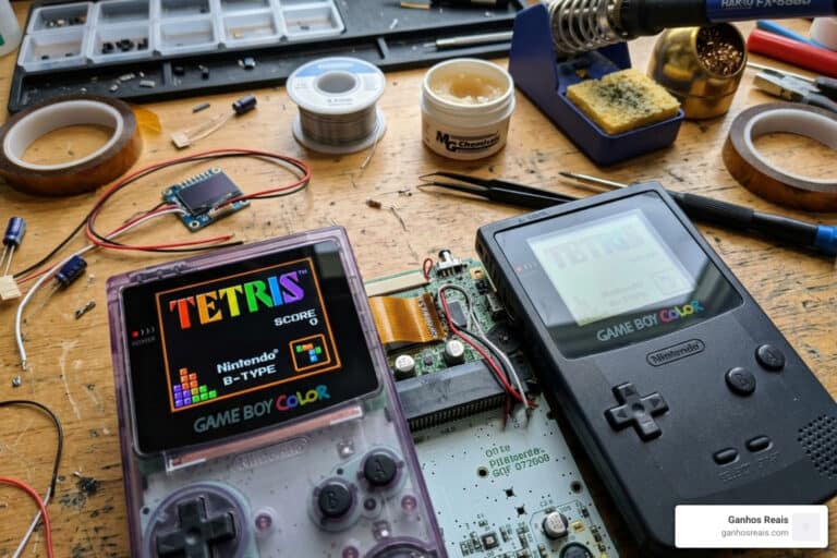 beginner OLED retro mod