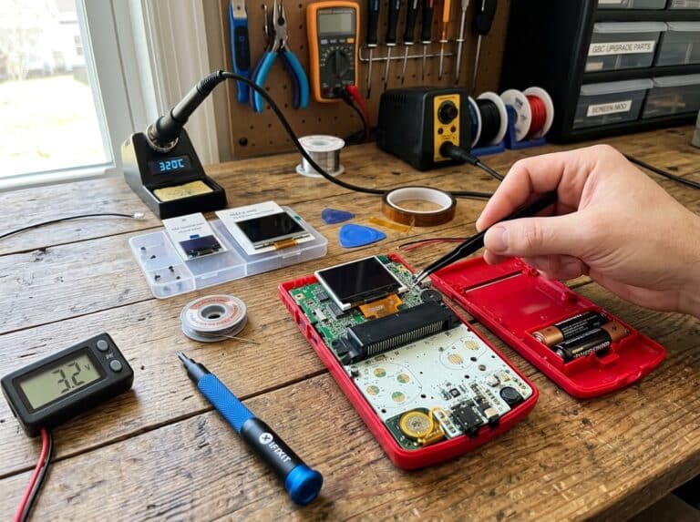 easy GBC OLED install