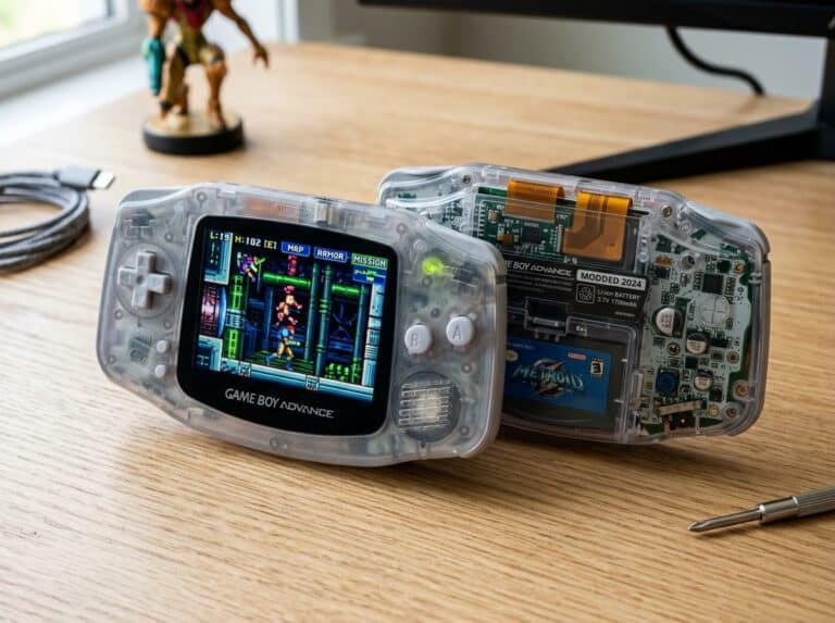 gameboy advance oled mod