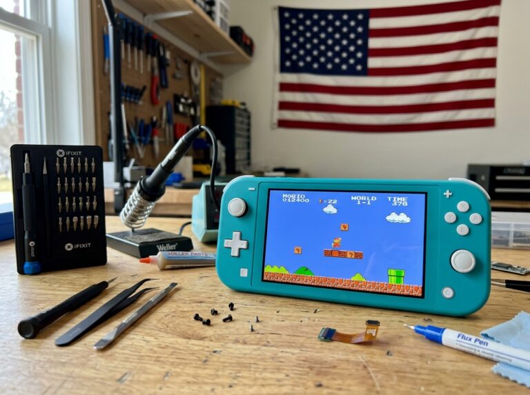 NES OLED screen mod tutorial