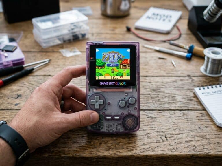 Game Boy Color OLED upgrade