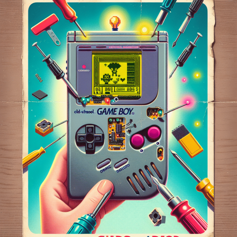 Retro Game Boy Modification Tips