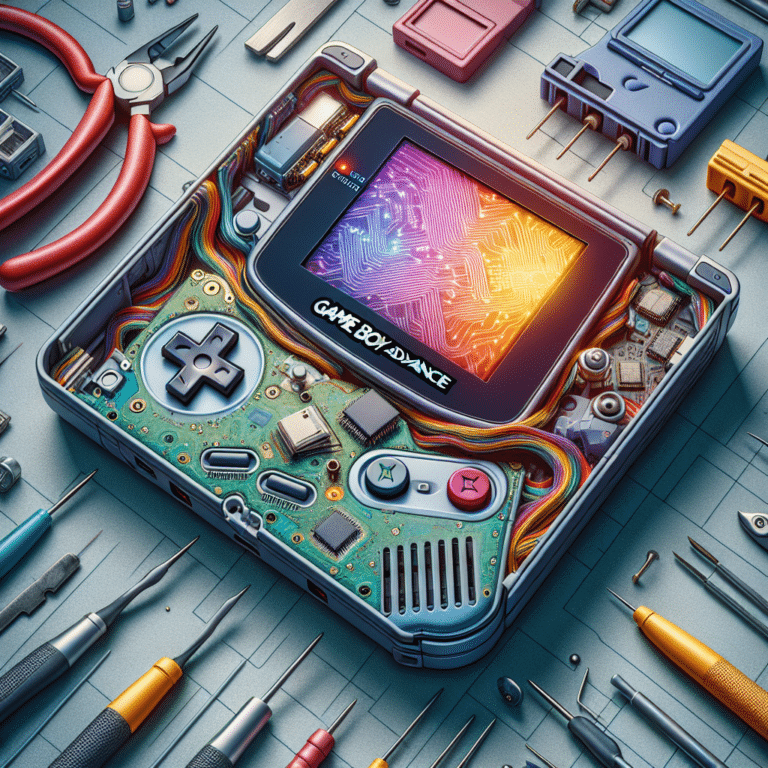 Game Boy Advance Screen Mod Tutorial