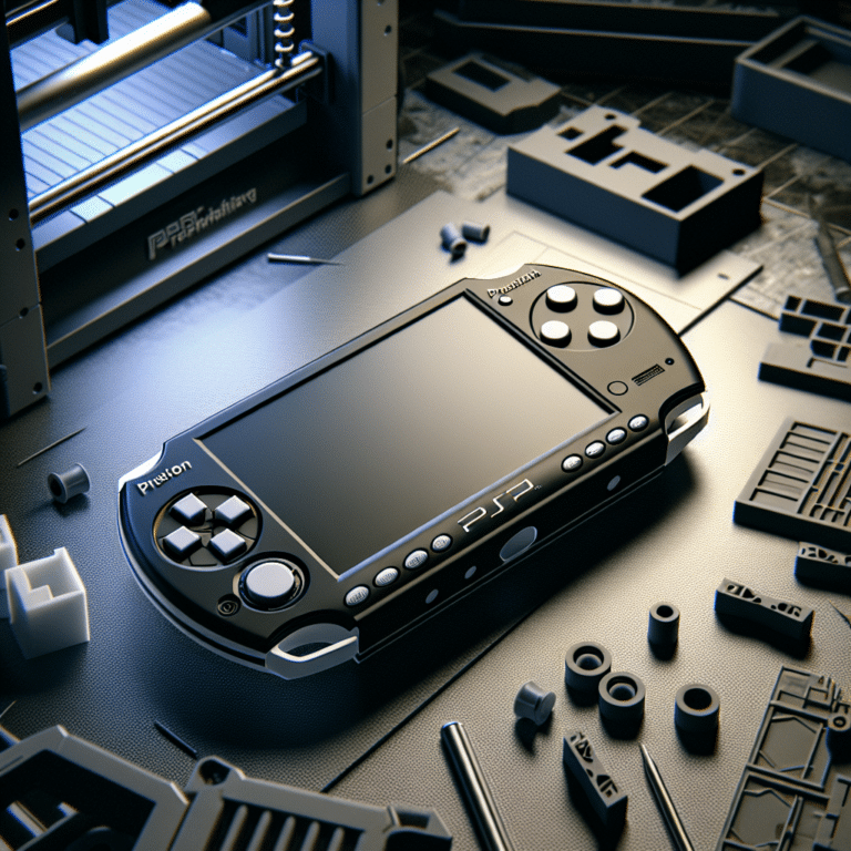 3D-Printed Replacement Shells for PSP