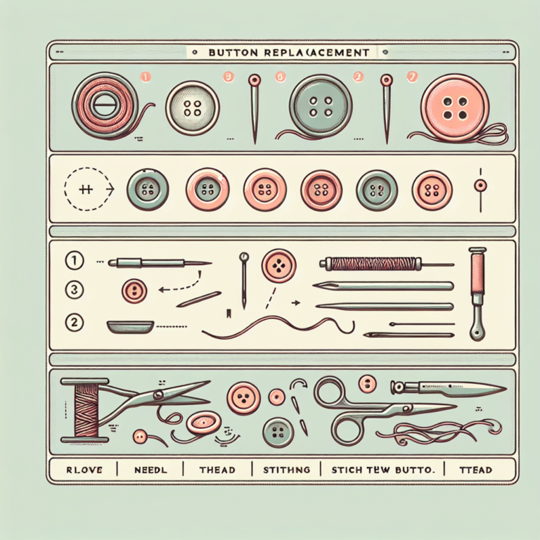 Step-by-Step Button Replacement Guide