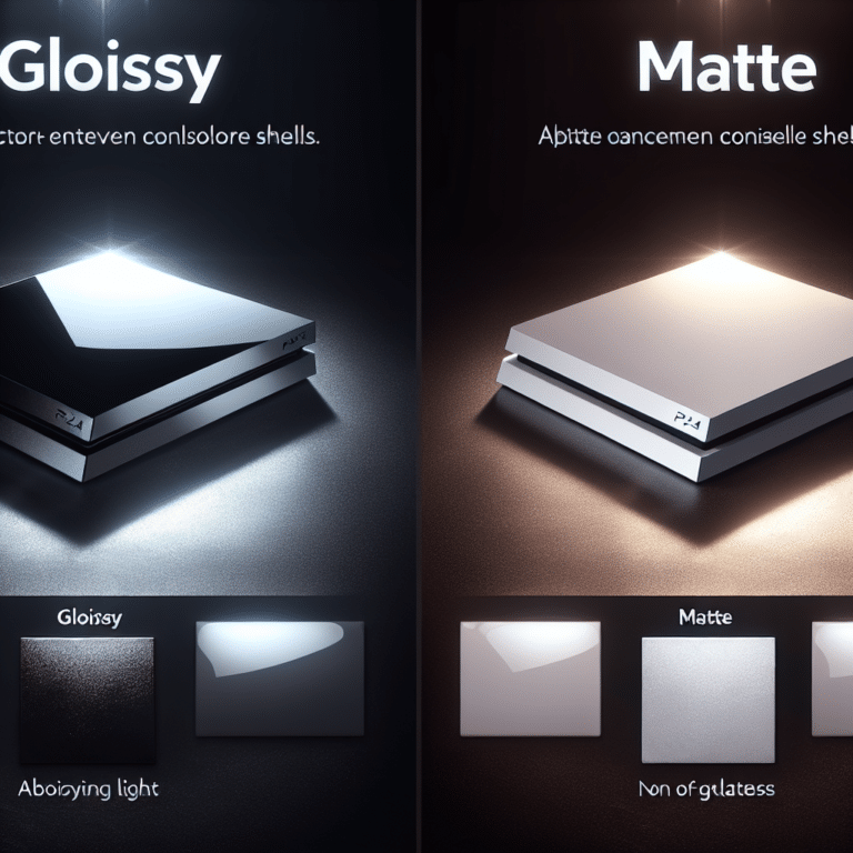 Glossy vs Matte Console Shells