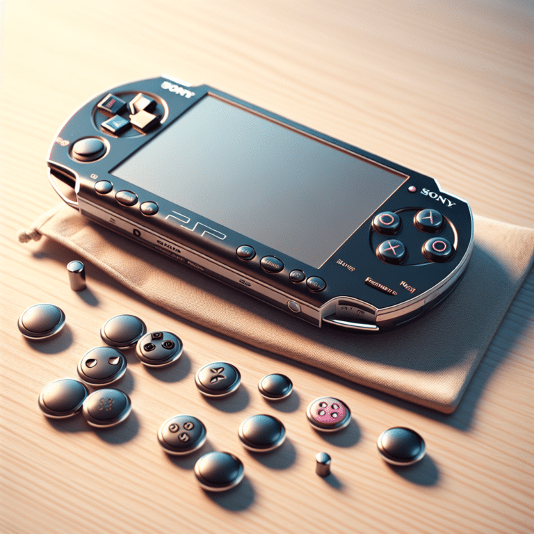 Replacing Worn-Out Buttons on PSP