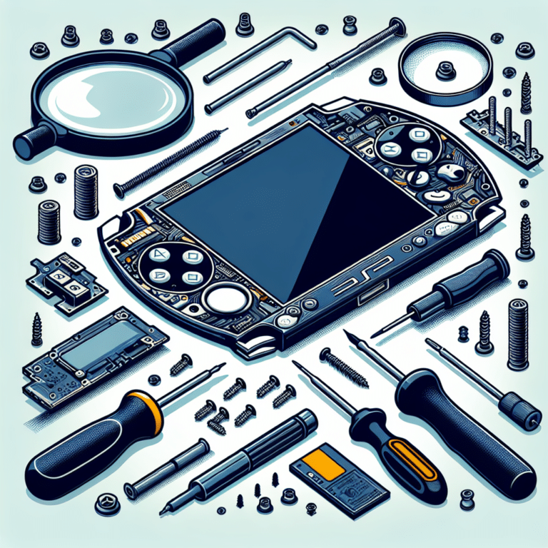 PSP Screen Replacement Guide