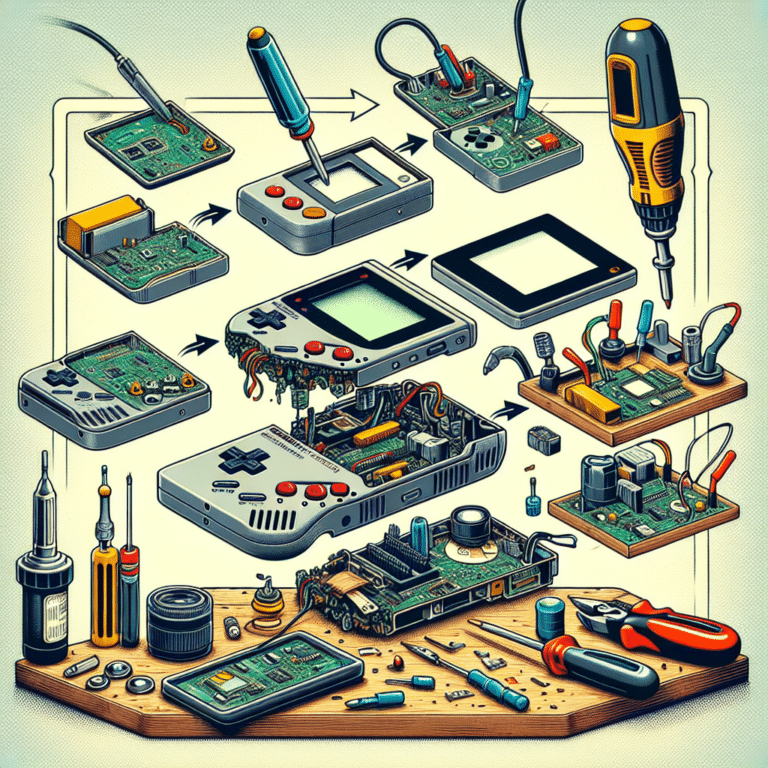 Retro Handheld Modding Step-by-Step