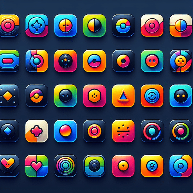 Custom Button Colors and Layouts