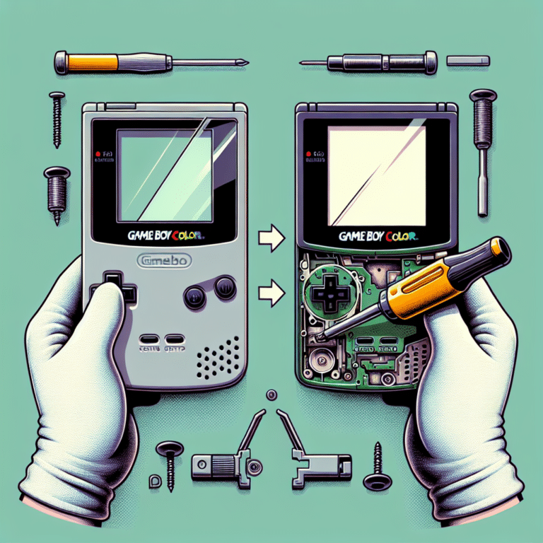 Game Boy Color Screen Replacement Tips