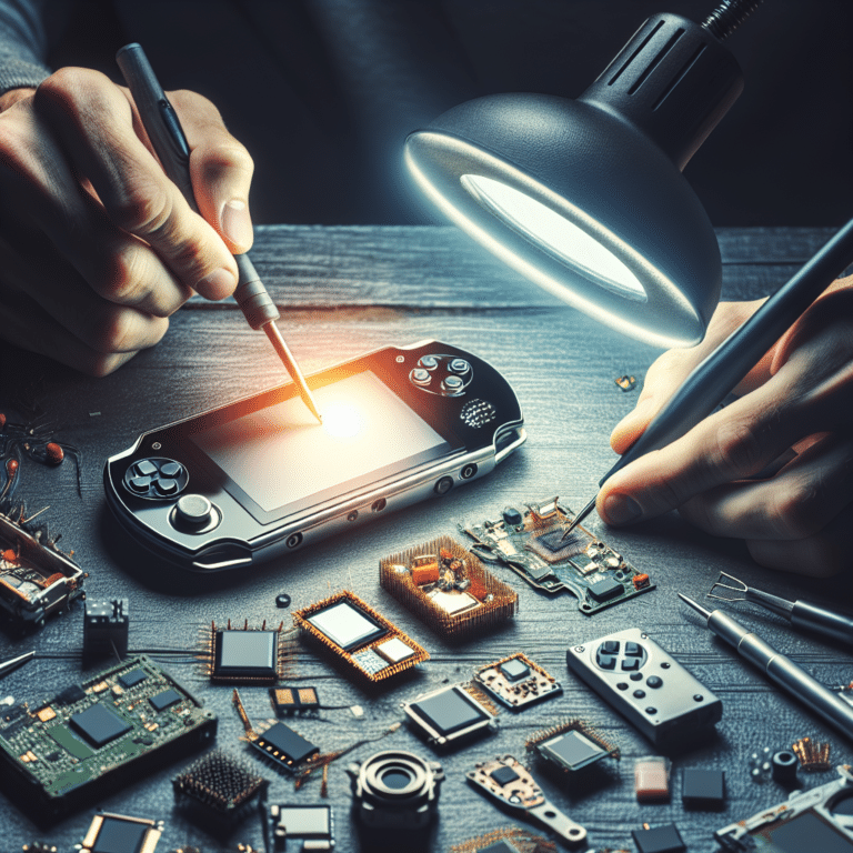 LCD Modding for Handheld Consoles