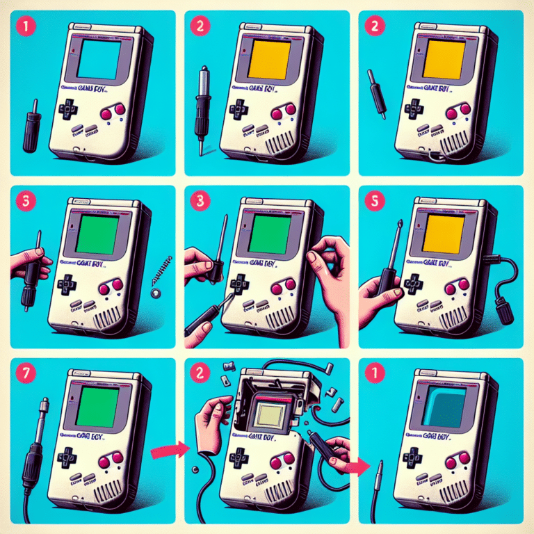 How to Change Game Boy Case